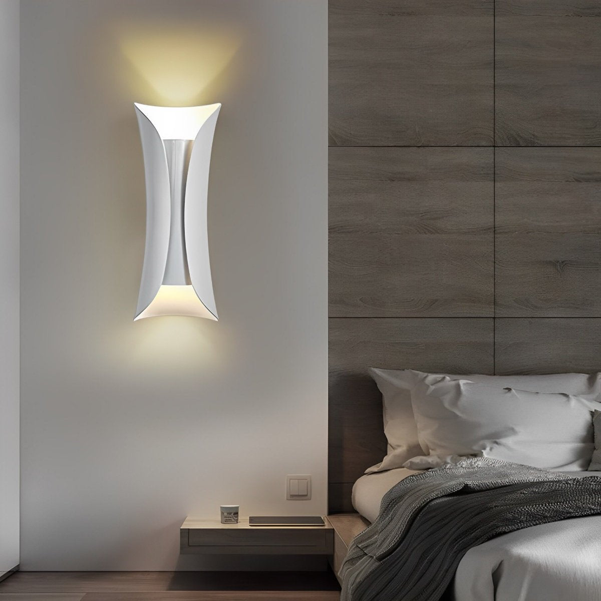 Waterproof Nordic Modern Minimalist UP Down Wall Sconces - Flyachilles