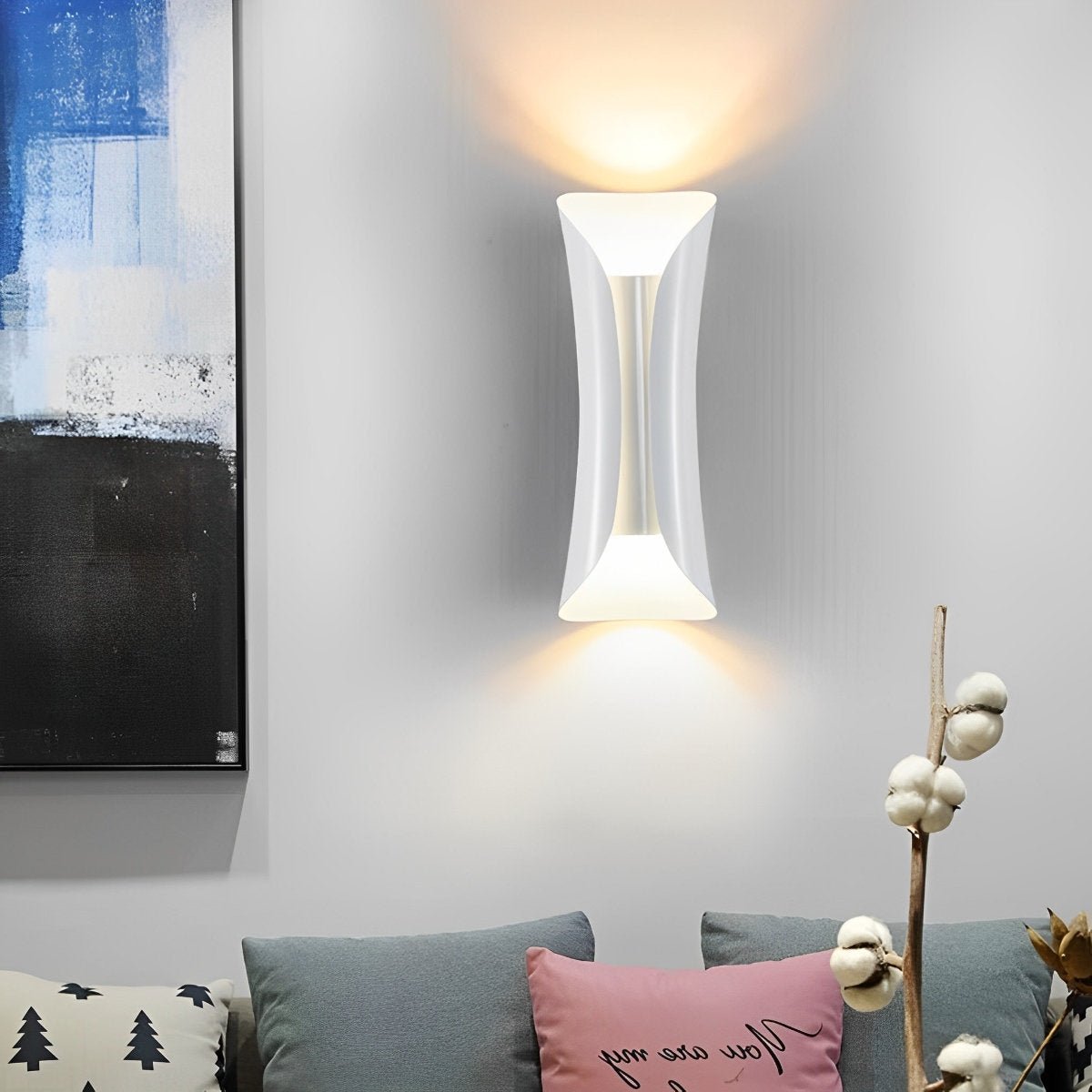 Waterproof Nordic Modern Minimalist UP Down Wall Sconces - Flyachilles