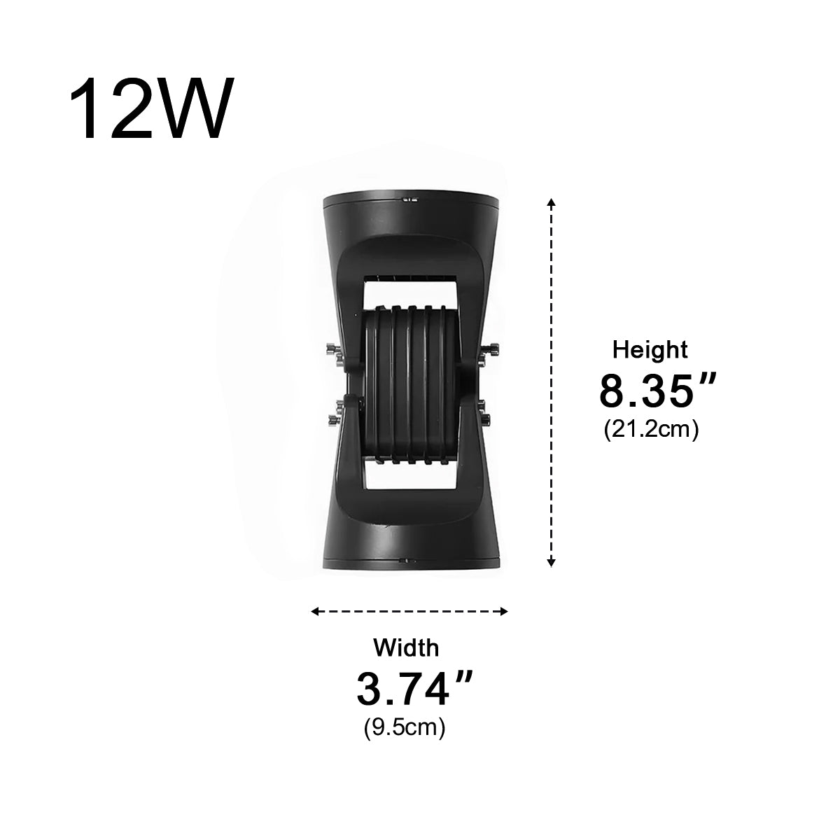 Waterproof Outdoor Adjustable Up and Down LED Exterior Wall Lights Spotlight - Flyachilles