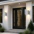 Waterproof Outdoor Concrete Rectangulart Up&Down Exterior Porch LED Wall Lights - Flyachilles