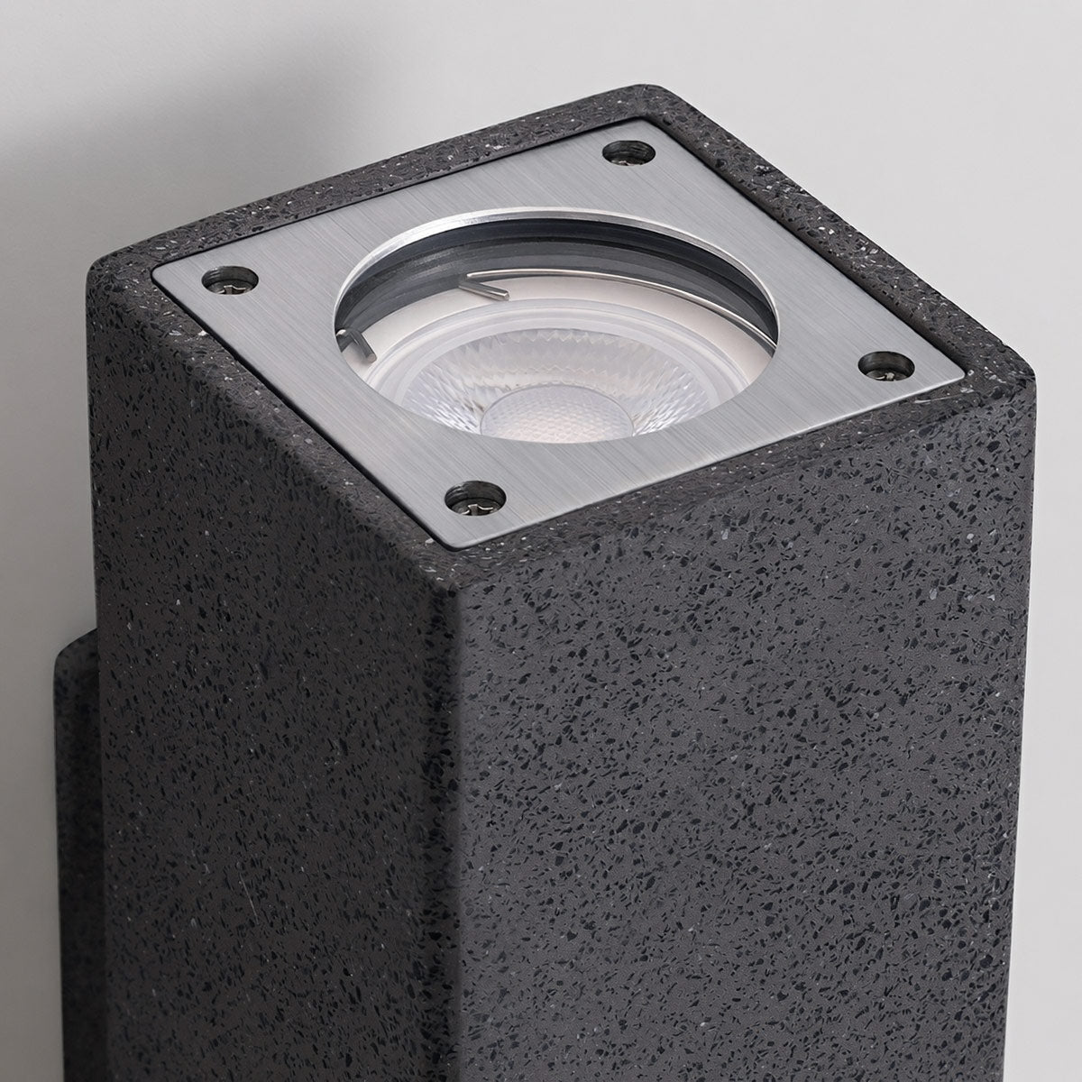Waterproof Outdoor Concrete Rectangulart Up&amp;Down Exterior Porch LED Wall Lights - Flyachilles