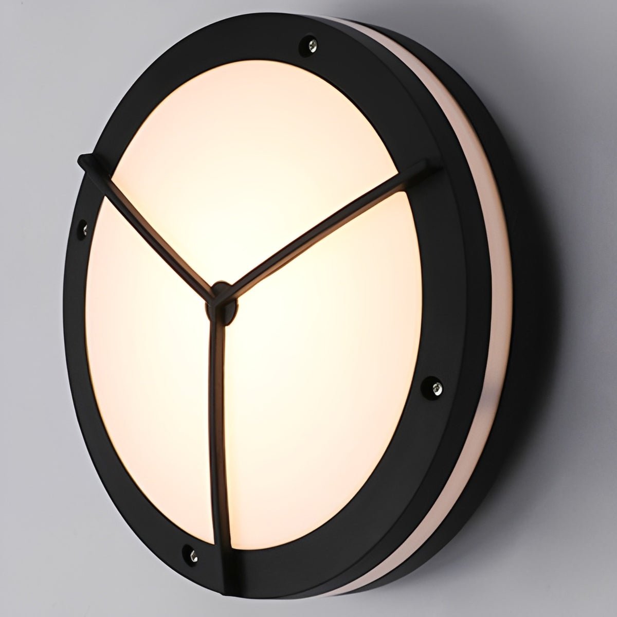 Waterproof Outdoor LED Round Porch Light Exterior Wall Lights - Flyachilles