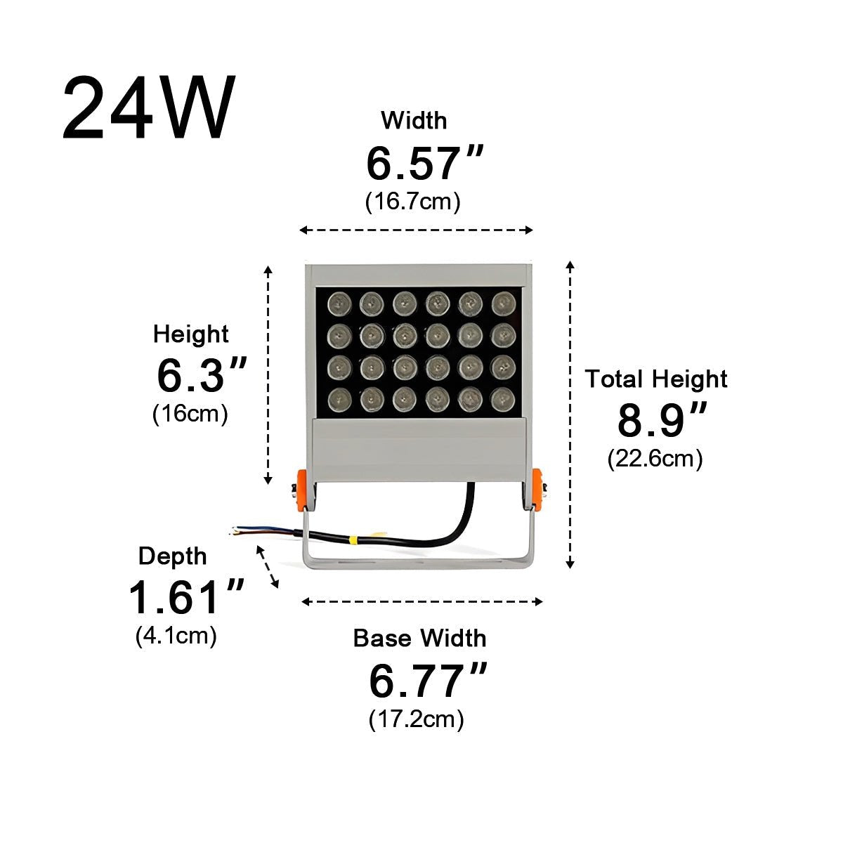 Waterproof Outdoor LED Spot Lights – Industrial Exterior Wall Washer Lighting - Flyachilles