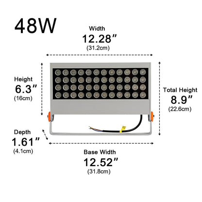 Waterproof Outdoor LED Spot Lights – Industrial Exterior Wall Washer Lighting - Flyachilles