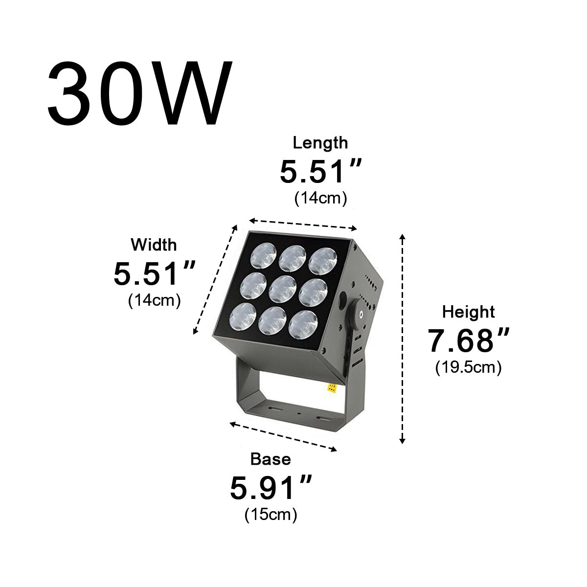 Waterproof Outdoor LED Spot Lights Super Bright Exterior Light - Flyachilles