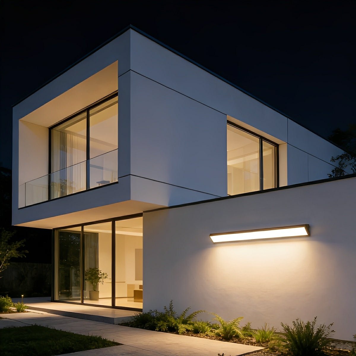 Waterproof Outdoor Motion Sensor LED Strip Lights Porch Light Exterior Wall Lights - Flyachilles