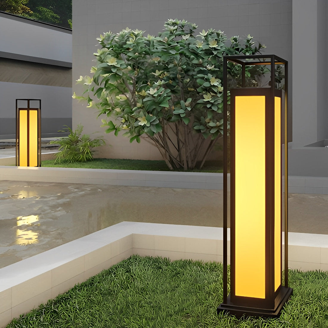 Waterproof Outdoor Post Lights LED Garden Lights Deck Light - Flyachilles