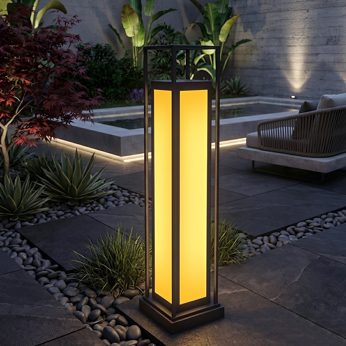 Waterproof Outdoor Post Lights LED Garden Lights Deck Light - Flyachilles