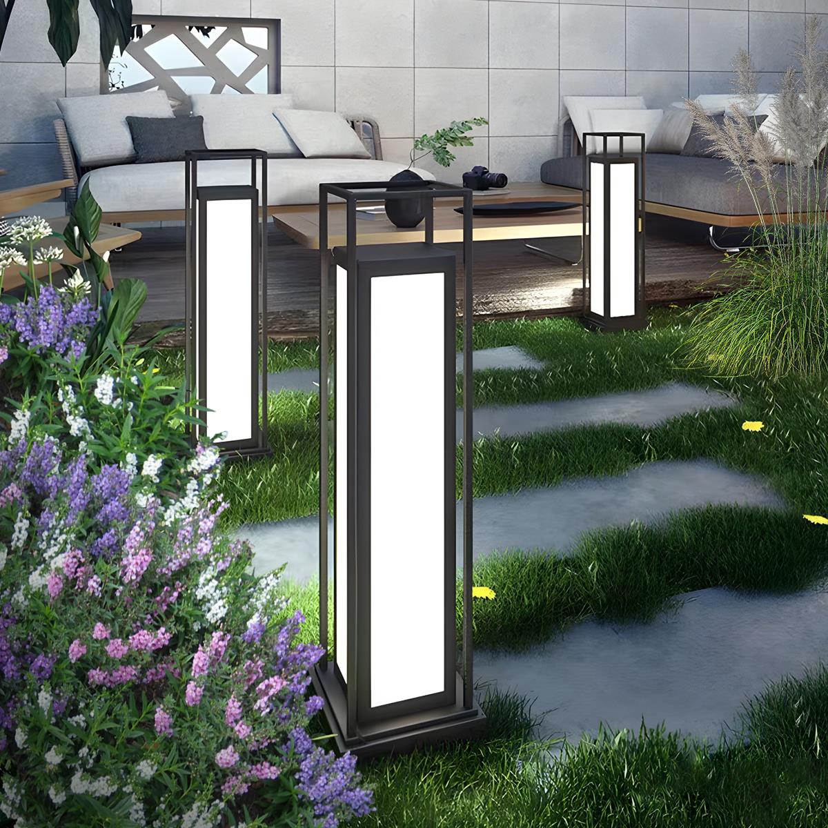 Waterproof Outdoor Post Lights LED Garden Lights Deck Light - Flyachilles