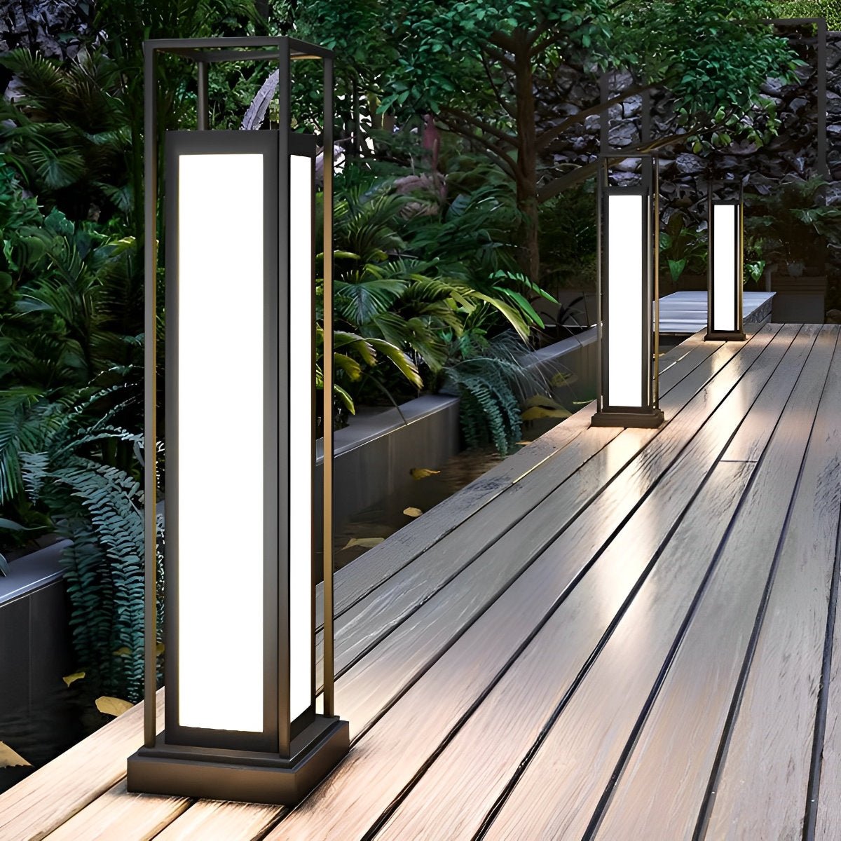 Waterproof Outdoor Post Lights LED Garden Lights Deck Light - Flyachilles