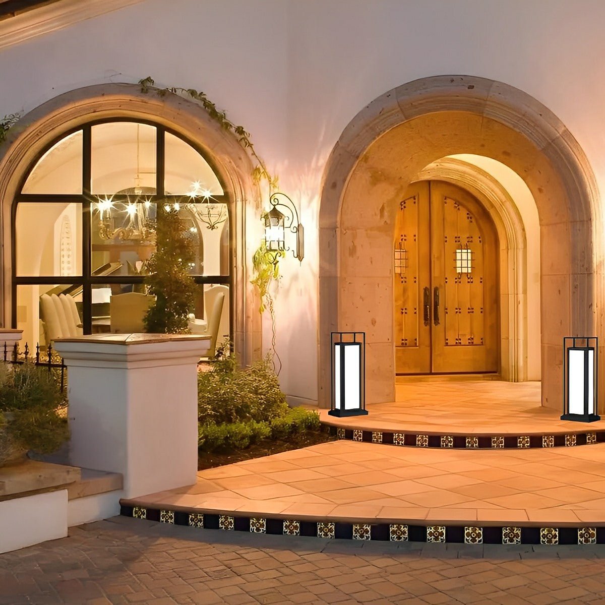 Waterproof Outdoor Post Lights LED Garden Lights Deck Light - Flyachilles