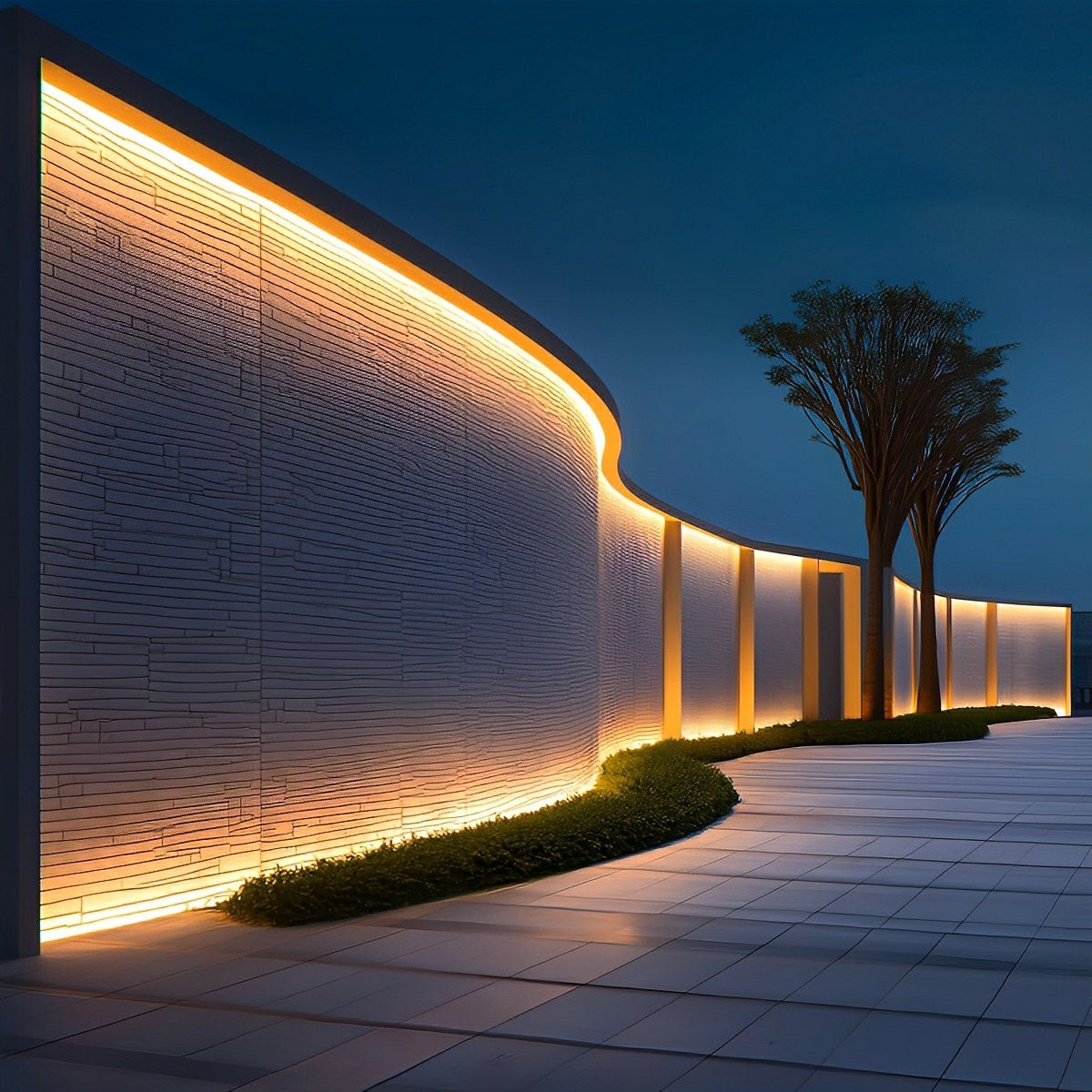 Waterproof Outdoor Recessed LED Flexible Linear Wall Washer DC24V - Flyachilles