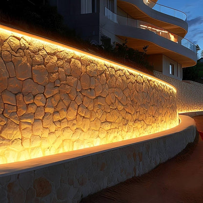 Waterproof Outdoor Recessed LED Linear Light Flexible Wall Washer DC24V - Flyachilles