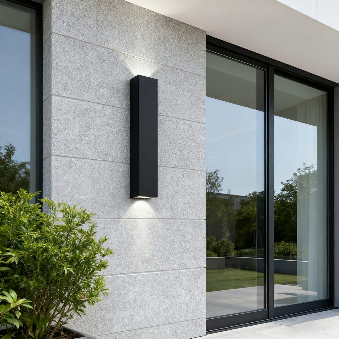 Waterproof Outdoor Rectangular Up and Down Exterior Wall Lights - Flyachilles