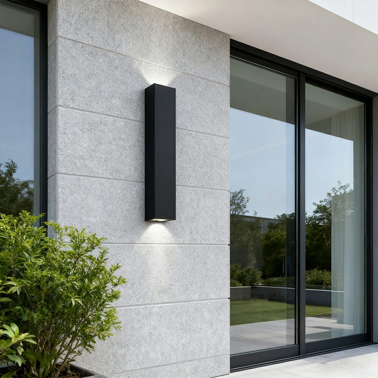 Waterproof Outdoor Rectangular Up and Down Exterior Wall Lights - Flyachilles