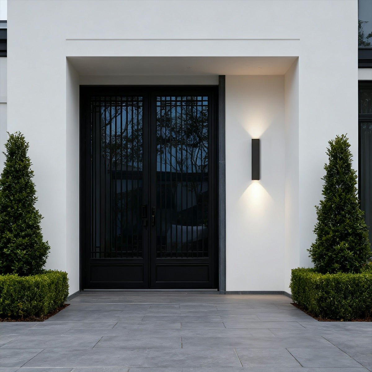 Waterproof Outdoor Rectangular Up and Down Exterior Wall Lights - Flyachilles