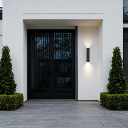 Waterproof Outdoor Rectangular Up and Down Exterior Wall Lights - Flyachilles