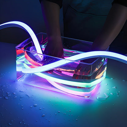 Waterproof Outdoor RGB Recessed Flexible LED Linear Light - Flyachilles