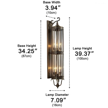 Waterproof Outdoor Vintage Mid Century LED Porch Light Wall Lights - Flyachilles