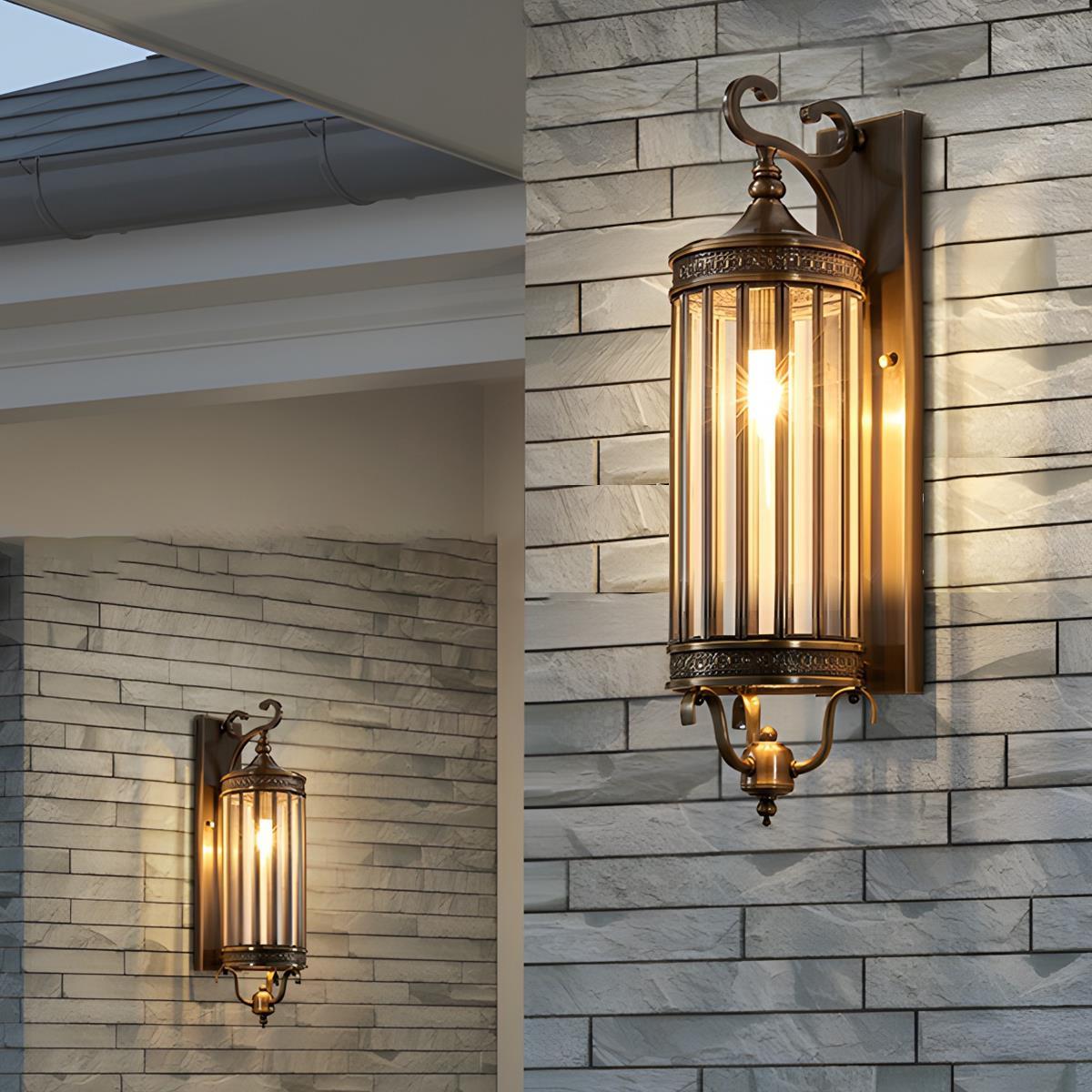 Waterproof Outdoor Vintage Mid Century LED Porch Light Wall Lights - Flyachilles