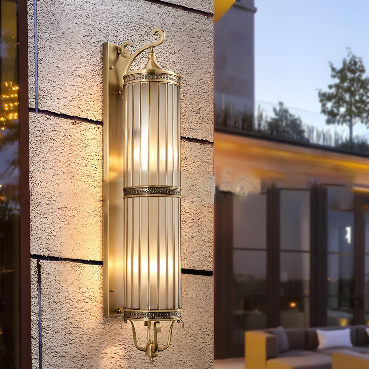 Waterproof Outdoor Vintage Mid Century LED Porch Light Wall Lights - Flyachilles