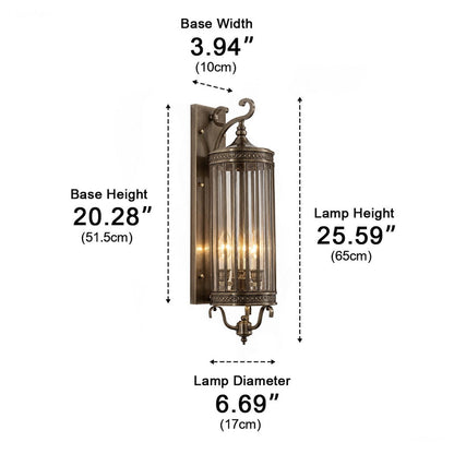 Waterproof Outdoor Vintage Mid Century LED Porch Light Wall Lights - Flyachilles