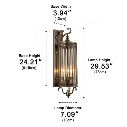 Waterproof Outdoor Vintage Mid Century LED Porch Light Wall Lights - Flyachilles