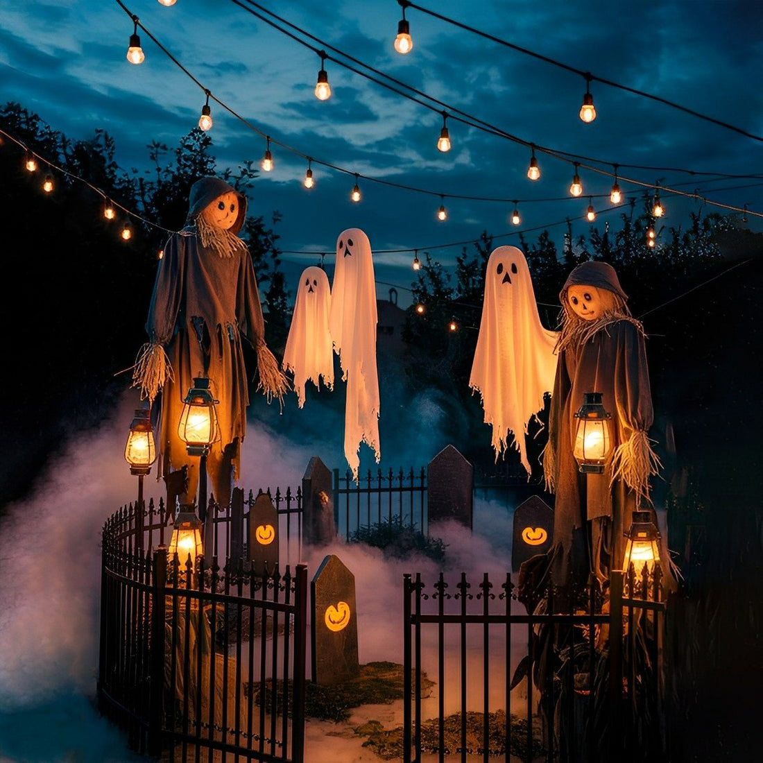 Waterproof Plug In LED Outdoor LED String Lights Garden Hanging Light - Flyachilles