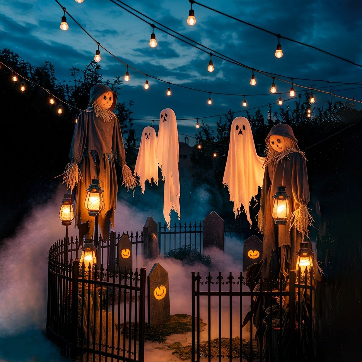 Waterproof Plug In LED Outdoor LED String Lights Garden Hanging Light - Flyachilles