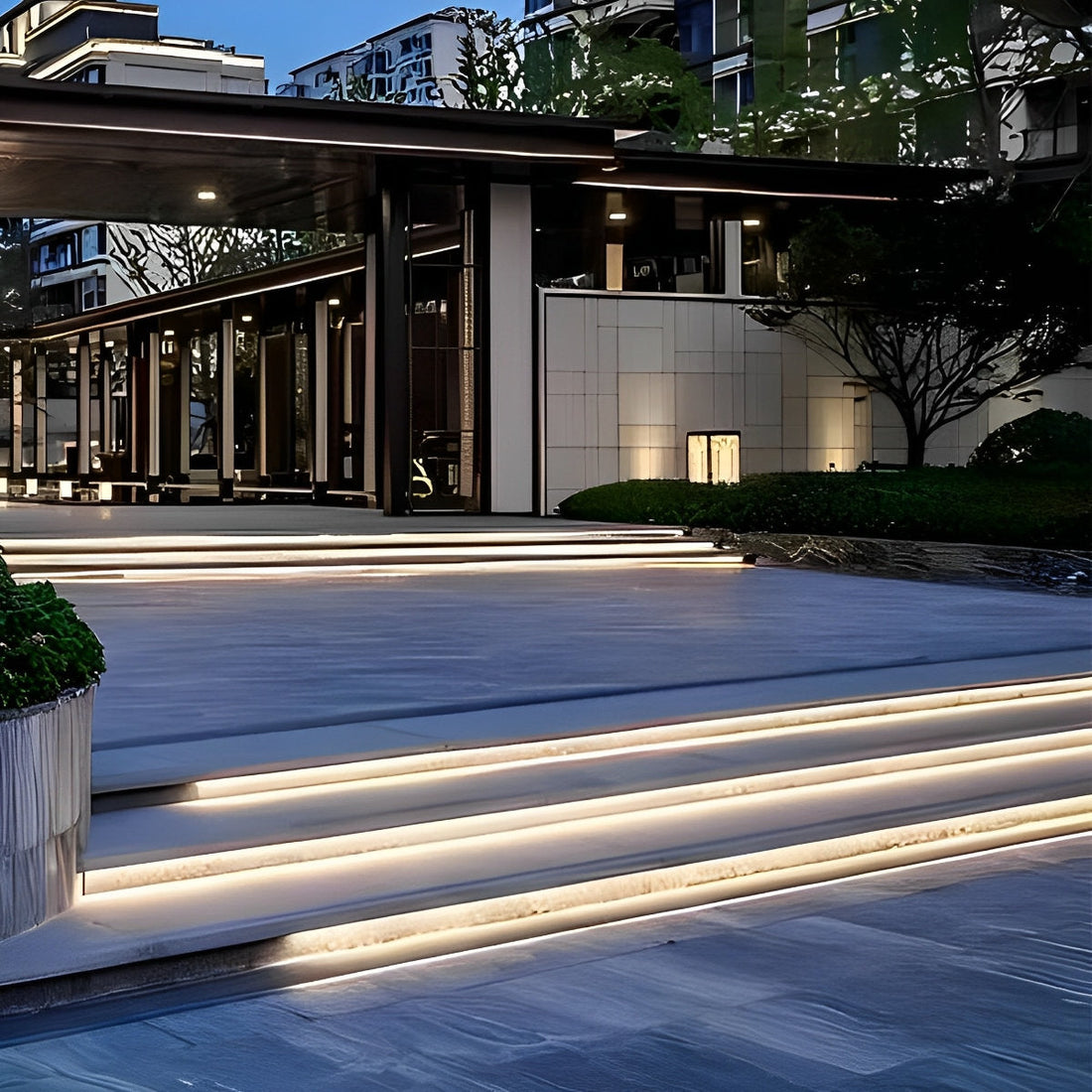 Waterproof Recessed Silicone Modern Flexible LED Strip Lights Outdoor Linear Light - Flyachilles