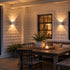 Waterproof RGB Dimmable 7-Beam Up Down LED Outdoor Wall Light - Flyachilles