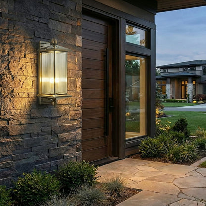 Waterproof Rustic Copper Outdoor LED Porch Wall Lights - Flyachilles