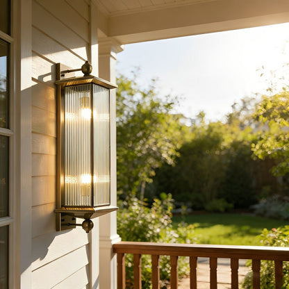 Waterproof Rustic Copper Outdoor LED Porch Wall Lights - Flyachilles