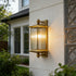 Waterproof Rustic Copper Outdoor LED Porch Wall Lights - Flyachilles
