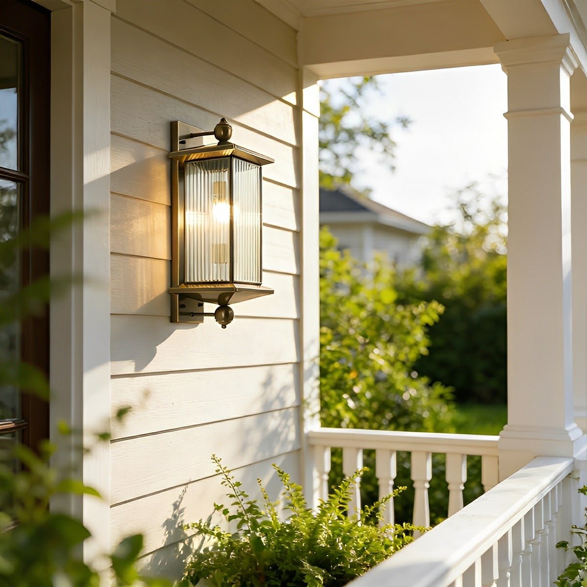 Waterproof Rustic Copper Outdoor LED Porch Wall Lights - Flyachilles