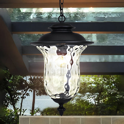 Waterproof Rustic Outdoor Hanging Lantern Pendant Lights - Flyachilles