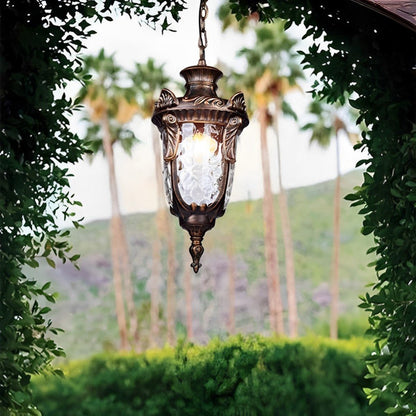 Waterproof Rustic Outdoor Pendant Lights Hanging Lantern - Flyachilles