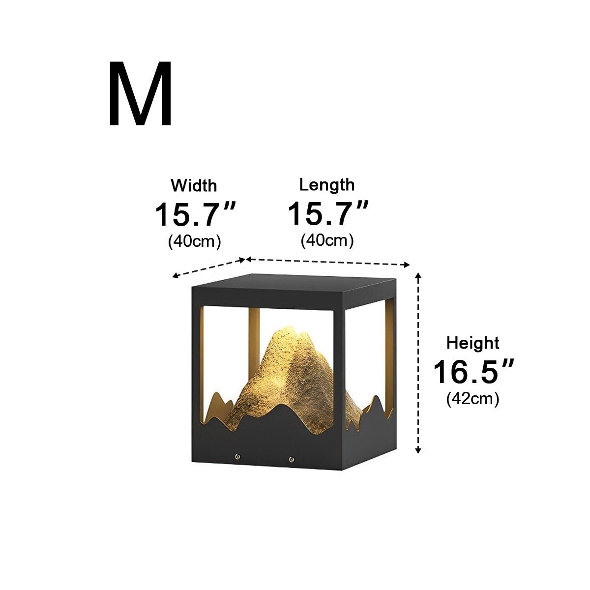 Waterproof Solar Mountain Outdoor Post Cap Light Landscape Lighting - Flyachilles