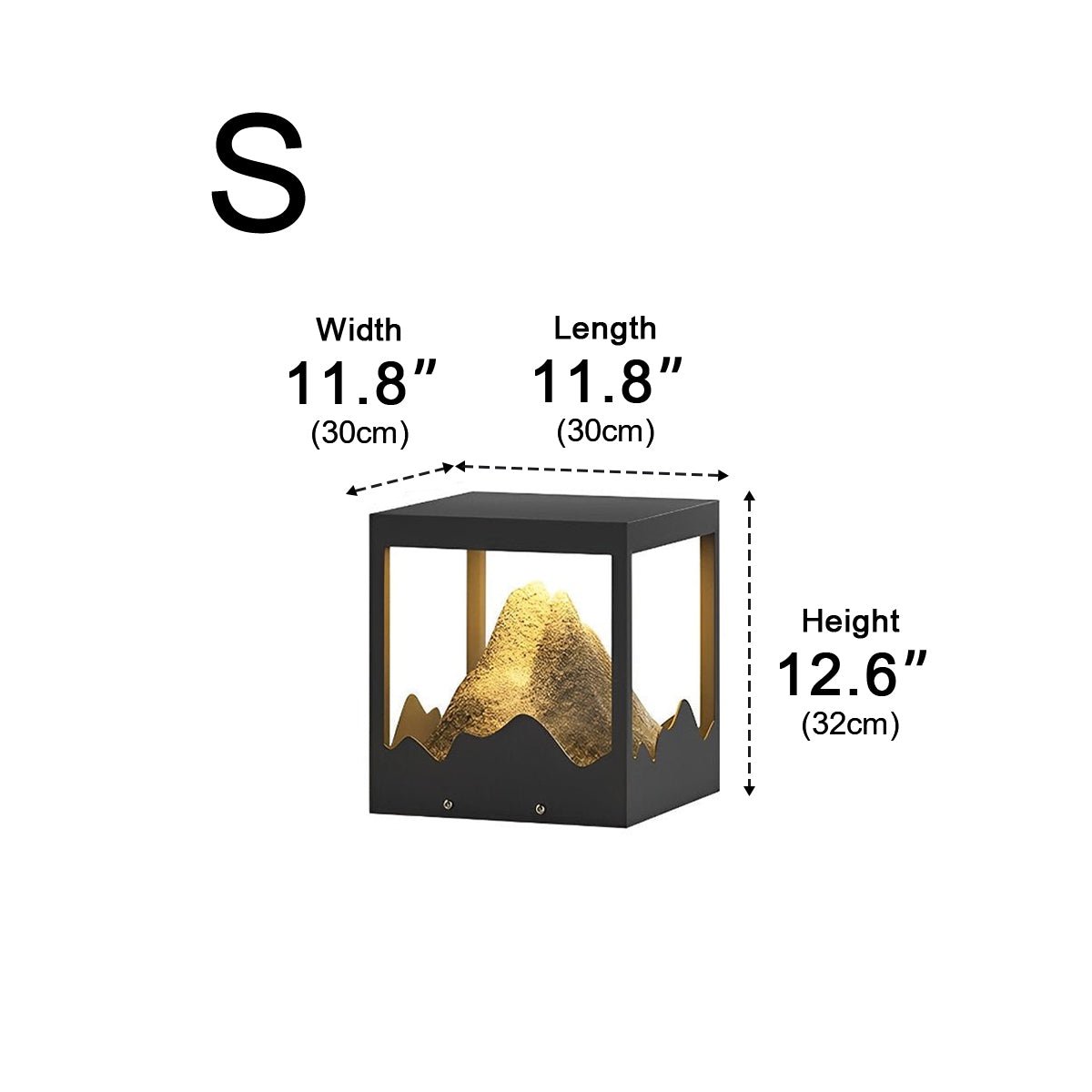 Waterproof Solar Mountain Outdoor Post Cap Light Landscape Lighting - Flyachilles