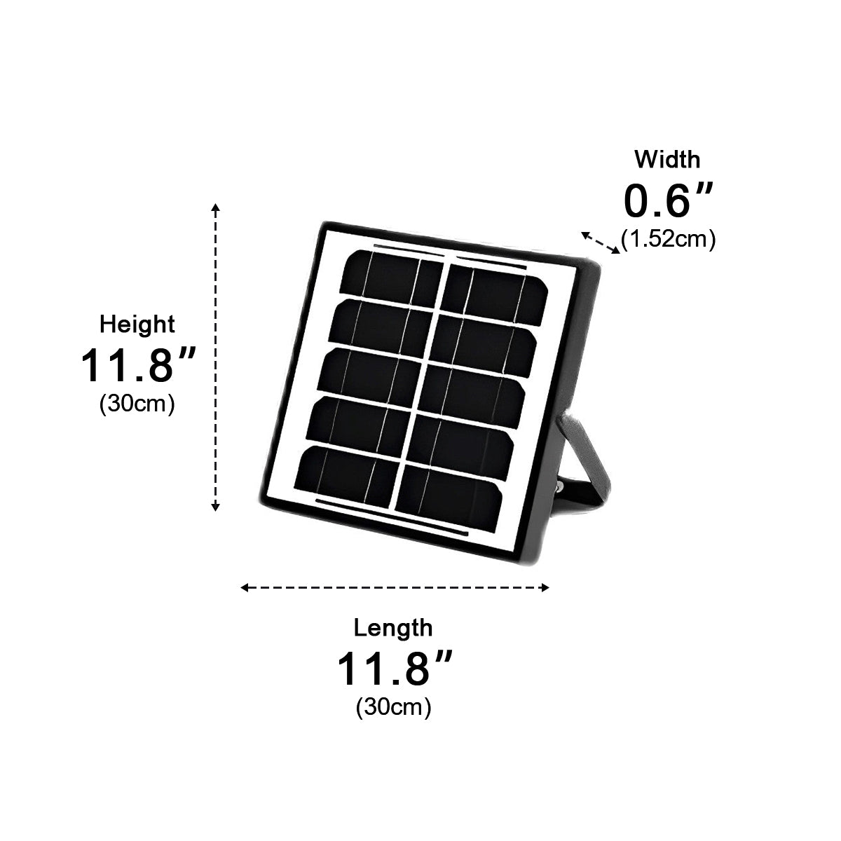Waterproof Solar Mountain Scenery Led Wall Sconce Garden Wall Light - Flyachilles