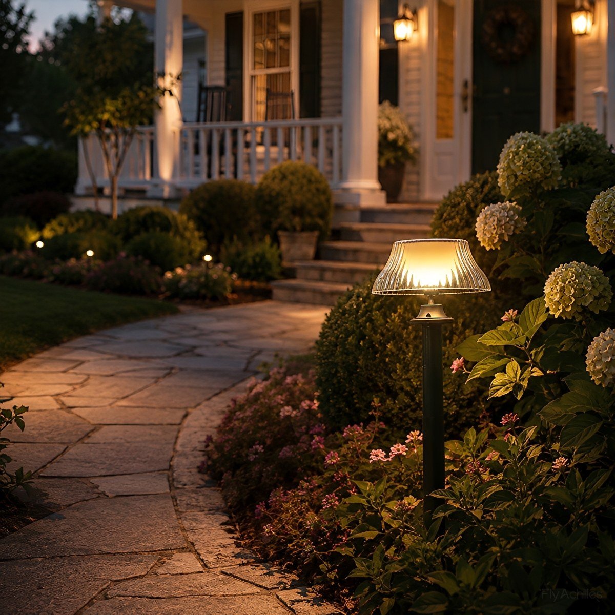 Waterproof Solar Mushroom Shade Outdoor Pathway Light - Flyachilles