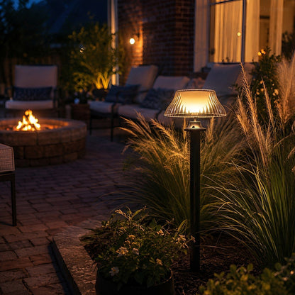 Waterproof Solar Mushroom Shade Outdoor Pathway Light - Flyachilles