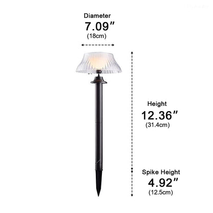 Waterproof Solar Mushroom Shade Outdoor Pathway Light - Flyachilles