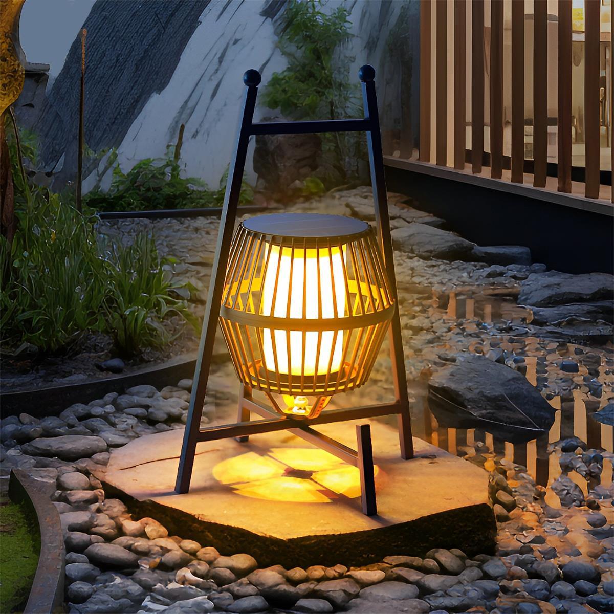 Waterproof Solar Outdoor Floor Lamp Lanterns - Flyachilles