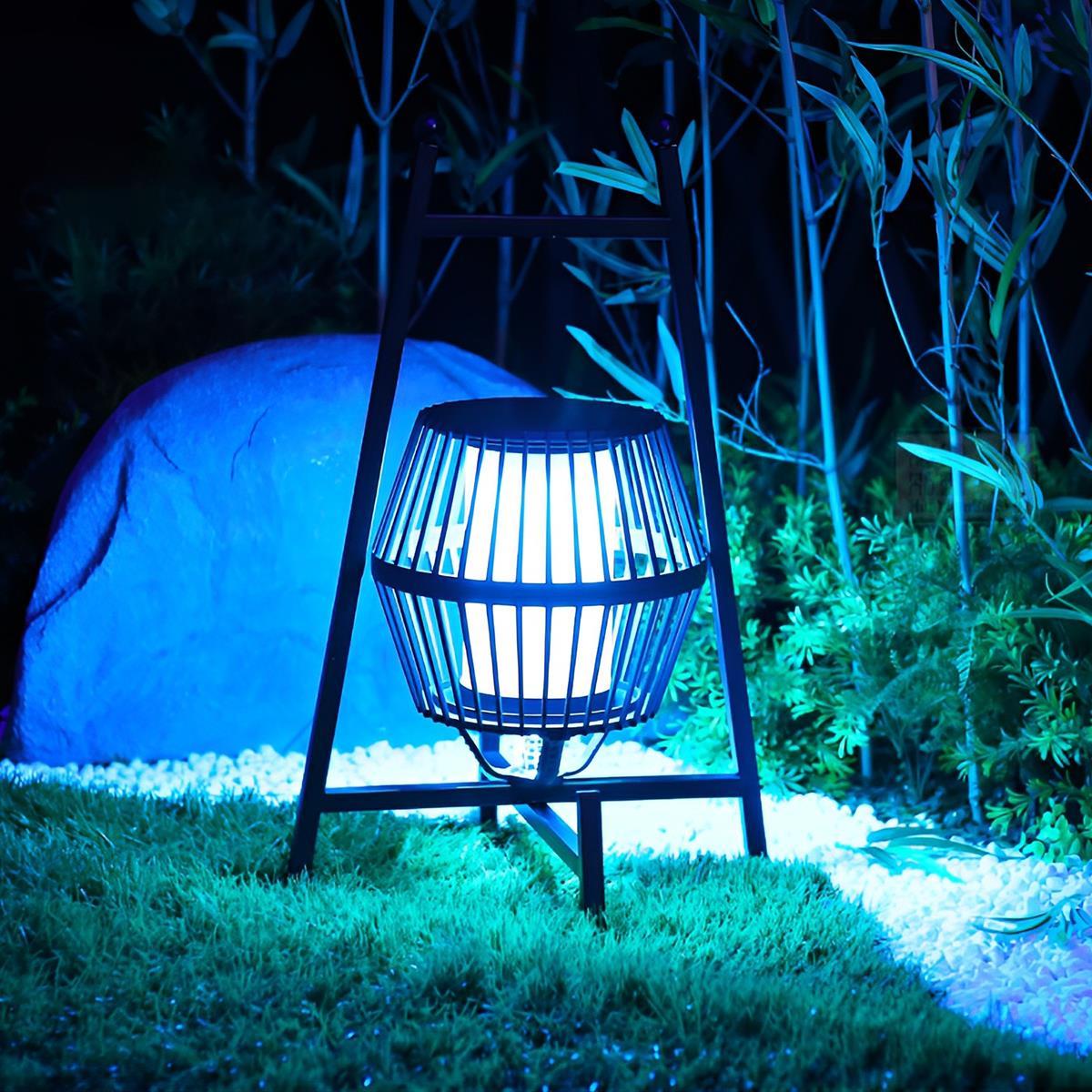 Waterproof Solar Outdoor Floor Lamp Lanterns - Flyachilles