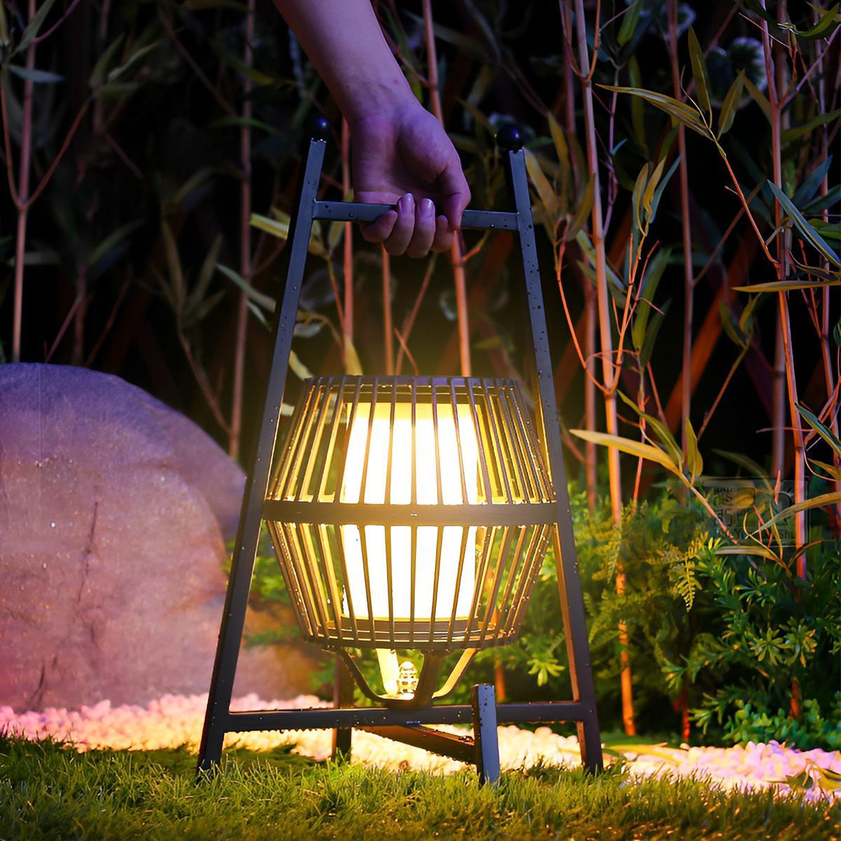 Waterproof Solar Outdoor Floor Lamp Lanterns - Flyachilles