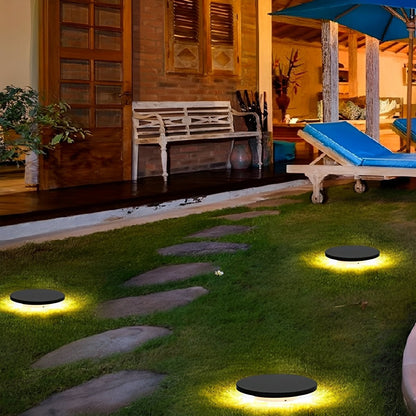 Waterproof Solar Outdoor Grass Light LED Ground Lights for Villa Garden - Flyachilles
