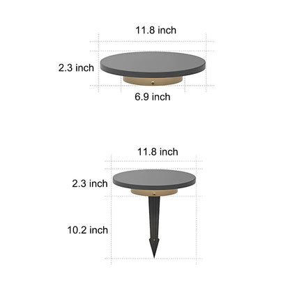 Waterproof Solar Outdoor Grass Light LED Ground Lights for Villa Garden - Flyachilles