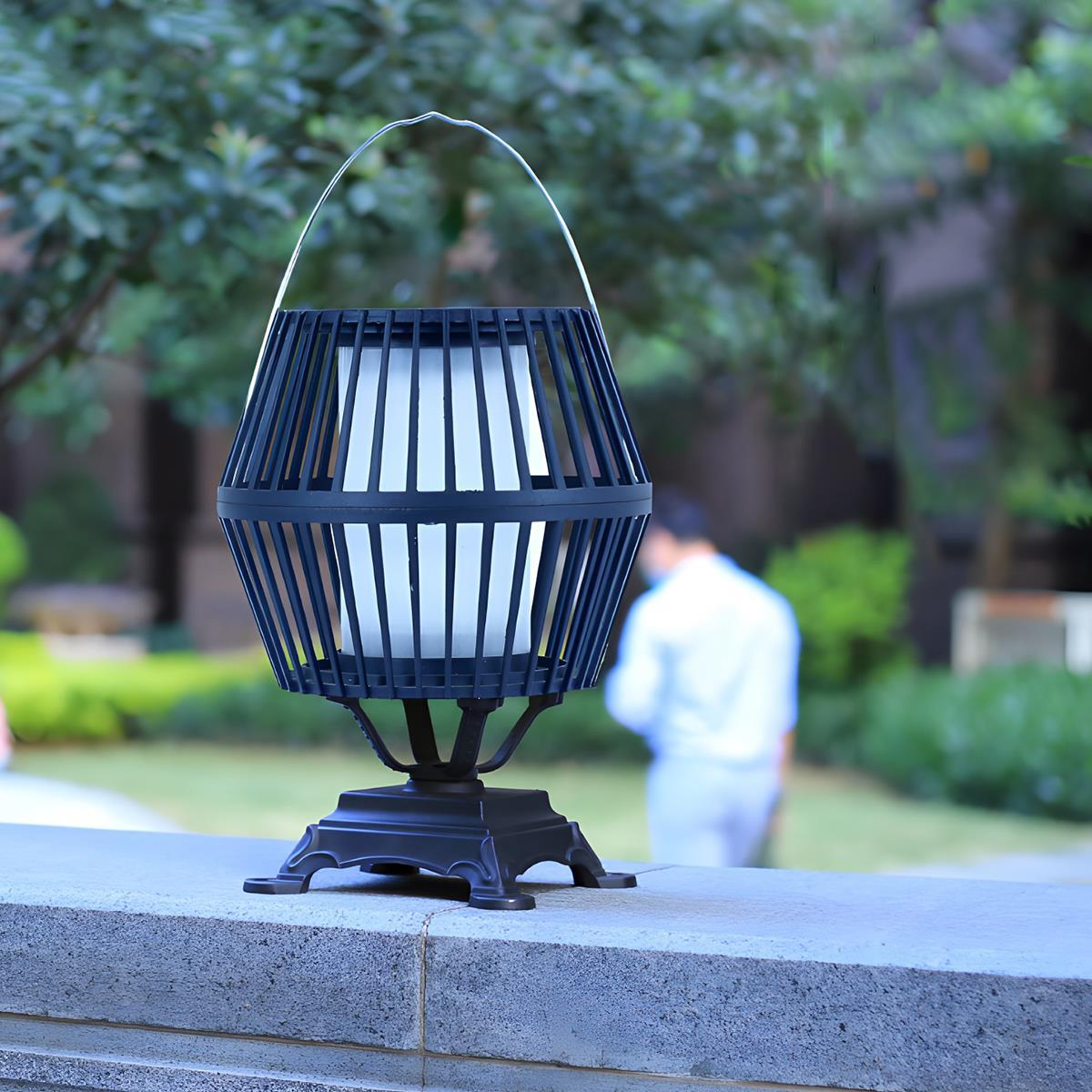 Waterproof Solar Outdoor Lantern Tabletop Lamp Desk lamp