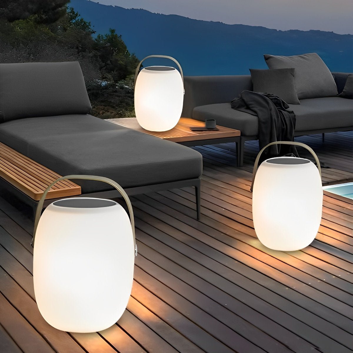 Waterproof Solar Outdoor LED Lantern Lights - Flyachilles